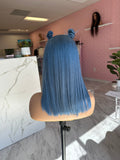 Full Lace 12 inch Baby Blue Bob